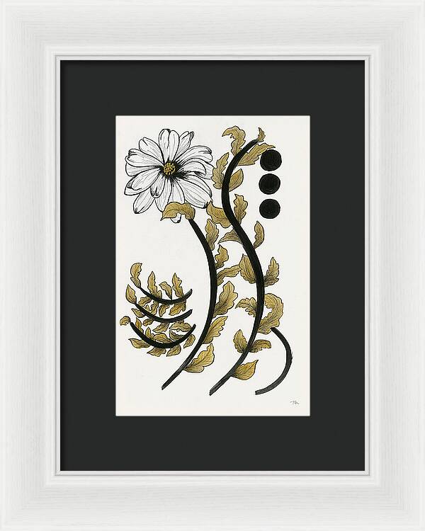 Sound Curve Two 1 - Framed Print