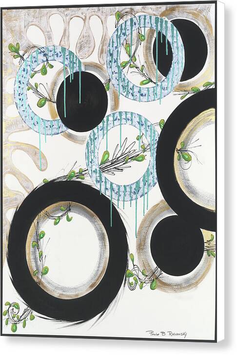 Collaborate Left Side - Canvas Print