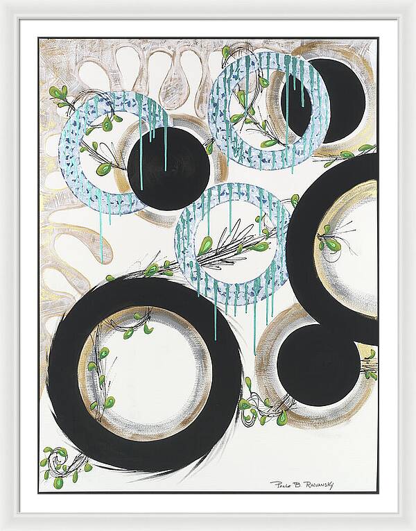 Collaborate Left Side - Framed Print