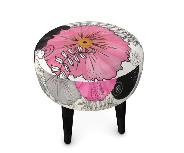 Modern Pink Stool