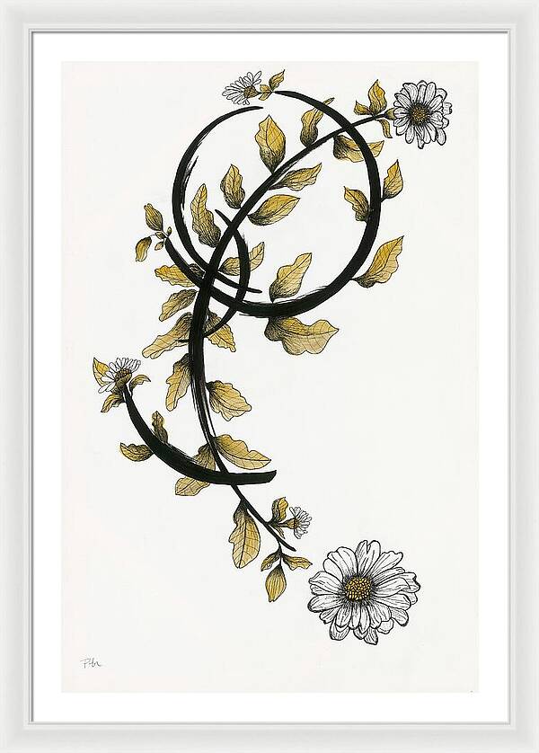 Sound Curve One - Framed Print