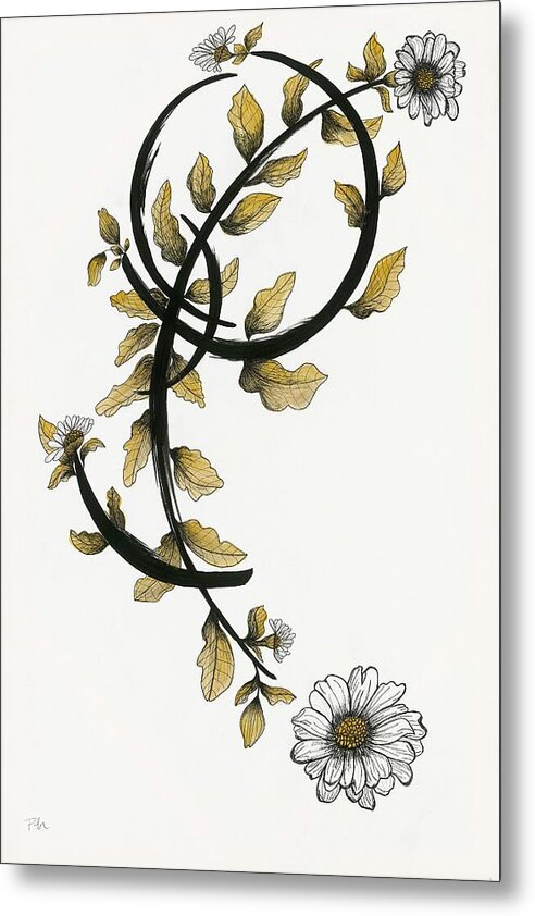 Sound Curve One - Metal Print