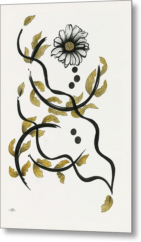 Sound Curve Three - Metal Print