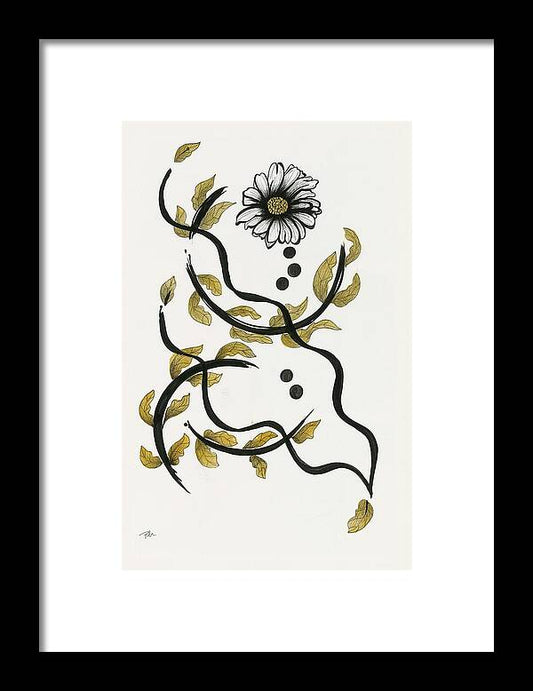 Sound Curve Three - Framed Print