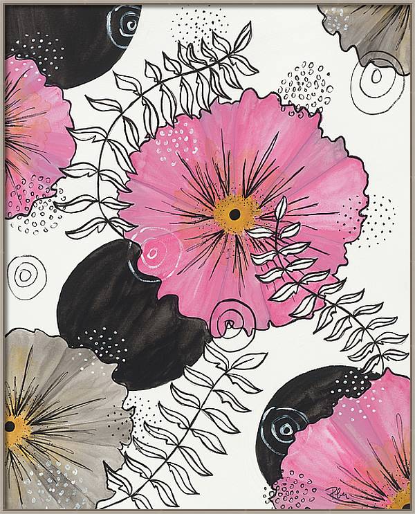 Canvas Fine Art Print Pink
