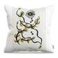 Sound Curve Three 1 - Throw Pillow