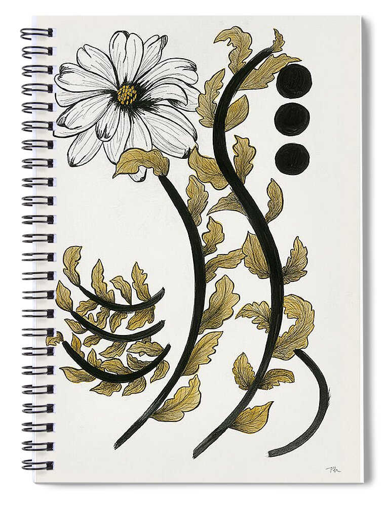 Sound Curve Two 1 - Spiral Notebook