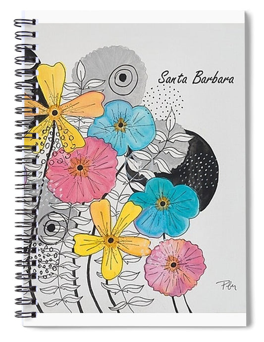 Spiral Notebook Bloom Group Santa Barbara