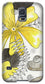 Canvas Yellow Floral Fine Art Print - Phone Case