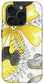 Canvas Yellow Floral Fine Art Print - Phone Case