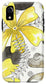 Canvas Yellow Floral Fine Art Print - Phone Case