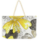 Canvas Yellow Floral Fine Art Print - Weekender Tote Bag