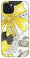 Canvas Yellow Floral Fine Art Print - Phone Case