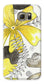 Canvas Yellow Floral Fine Art Print - Phone Case