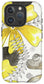 Canvas Yellow Floral Fine Art Print - Phone Case