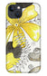 Canvas Yellow Floral Fine Art Print - Phone Case