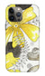 Canvas Yellow Floral Fine Art Print - Phone Case