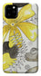 Canvas Yellow Floral Fine Art Print - Phone Case