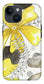 Canvas Yellow Floral Fine Art Print - Phone Case