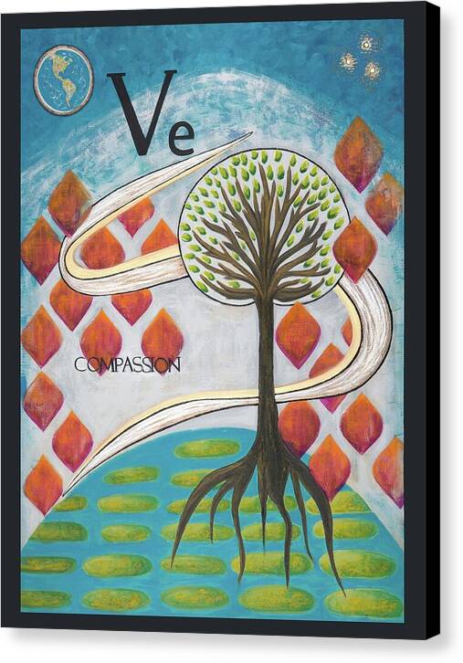 Global Tree Compassion Fine Art Print - Canvas Print