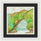 Golden Colorado River Fine Art Print - Framed Print