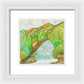 Golden Colorado River Fine Art Print - Framed Print