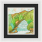 Golden Colorado River Fine Art Print - Framed Print