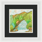 Golden Colorado River Fine Art Print - Framed Print