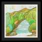 Golden Colorado River Fine Art Print - Framed Print