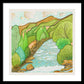 Golden Colorado River Fine Art Print - Framed Print