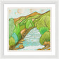 Golden Colorado River Fine Art Print - Framed Print