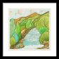 Golden Colorado River Fine Art Print - Framed Print