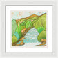 Golden Colorado River Fine Art Print - Framed Print