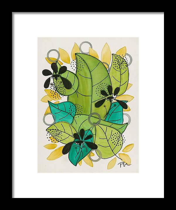 Green Leaf Fine Art Print - Framed Print