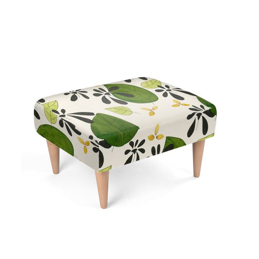 Modern Foot Stool Green