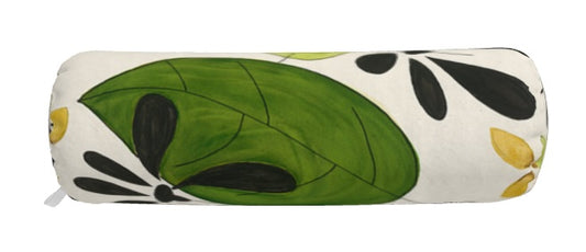 Modern Green Bolster Pillow