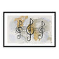 Modern Music Framed Print