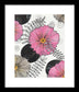 Pink Floral Fine Art Print - Framed Print