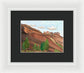 Red Rocks Colorado Fine Art Print - Framed Print