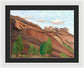 Red Rocks Colorado Fine Art Print - Framed Print