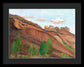 Red Rocks Colorado Fine Art Print - Framed Print