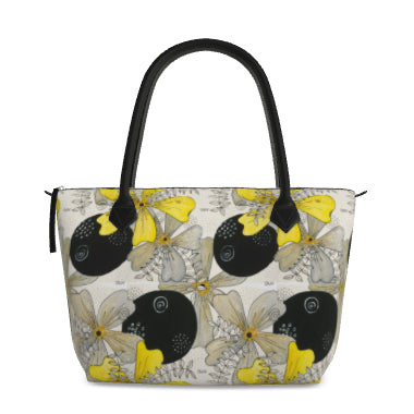 Zip Tote Bloom Yellow NYC